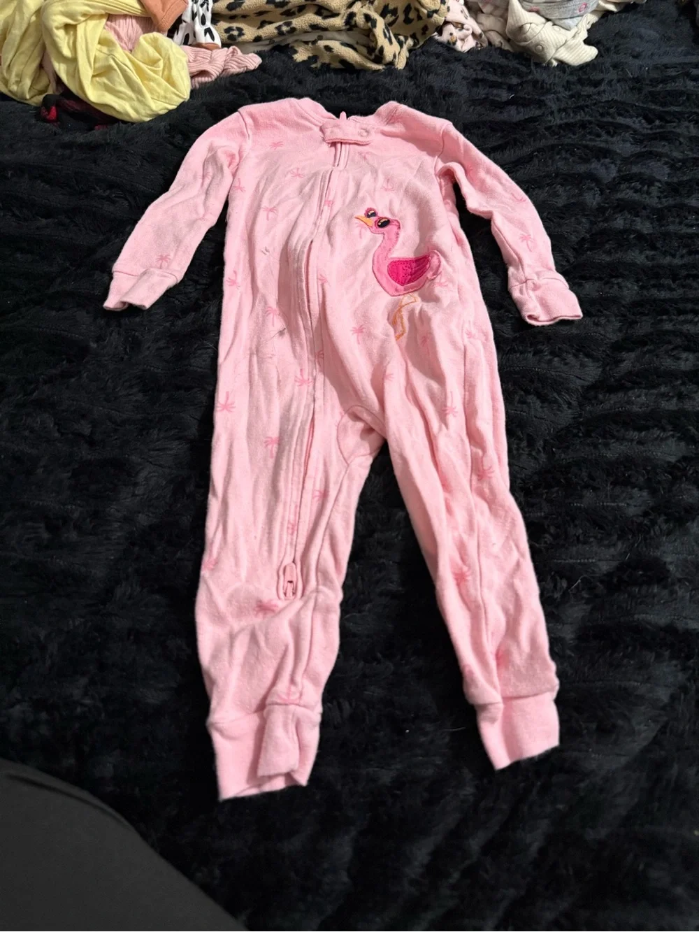 Kids One-Piece Pajamas in Pink, Gray, Multicolor and Cream